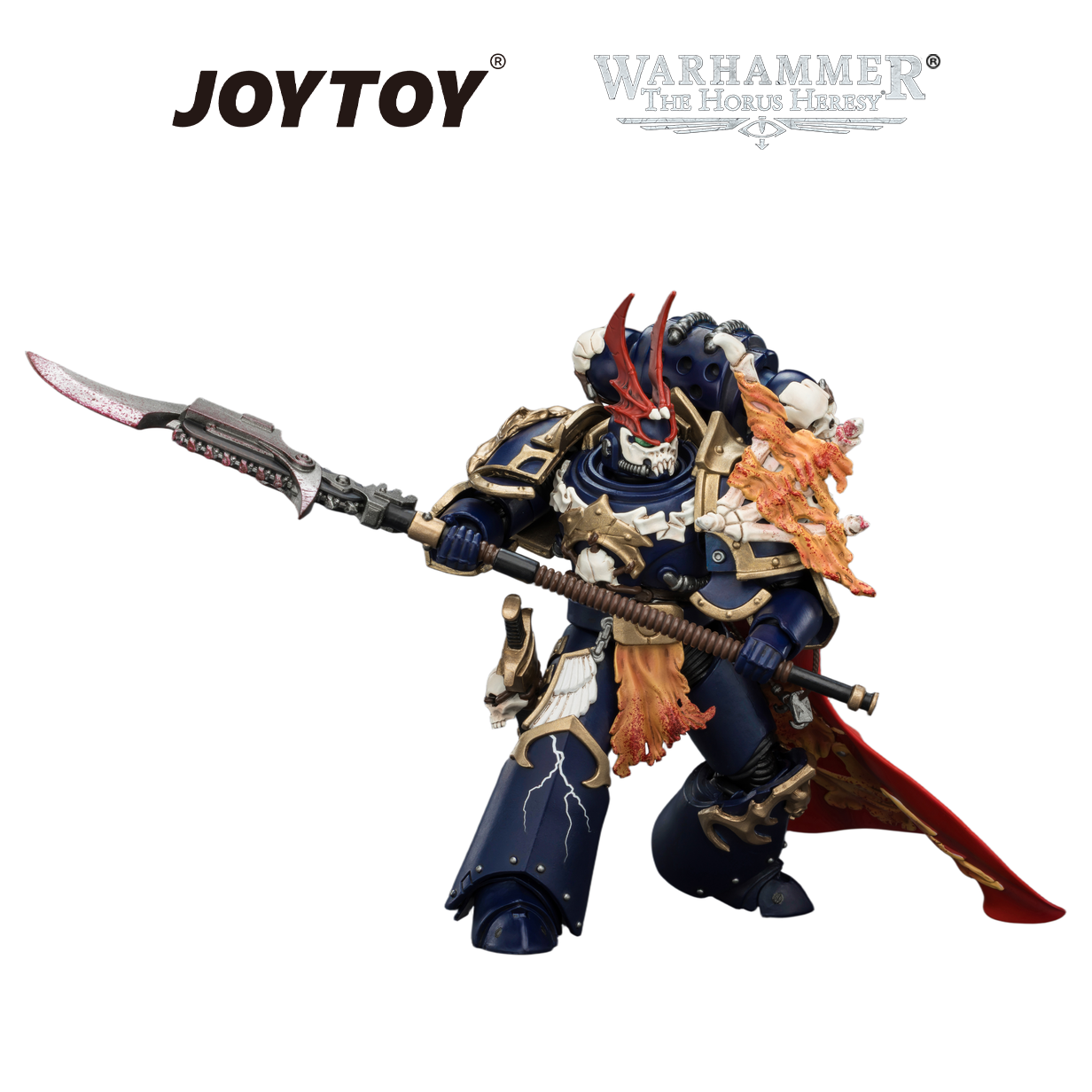 JOYTOY Warhammer The Horus Heresy - Sevatar, First Captain of the Night Lords, The Prince of Crows (1/18 Scale) Preorder