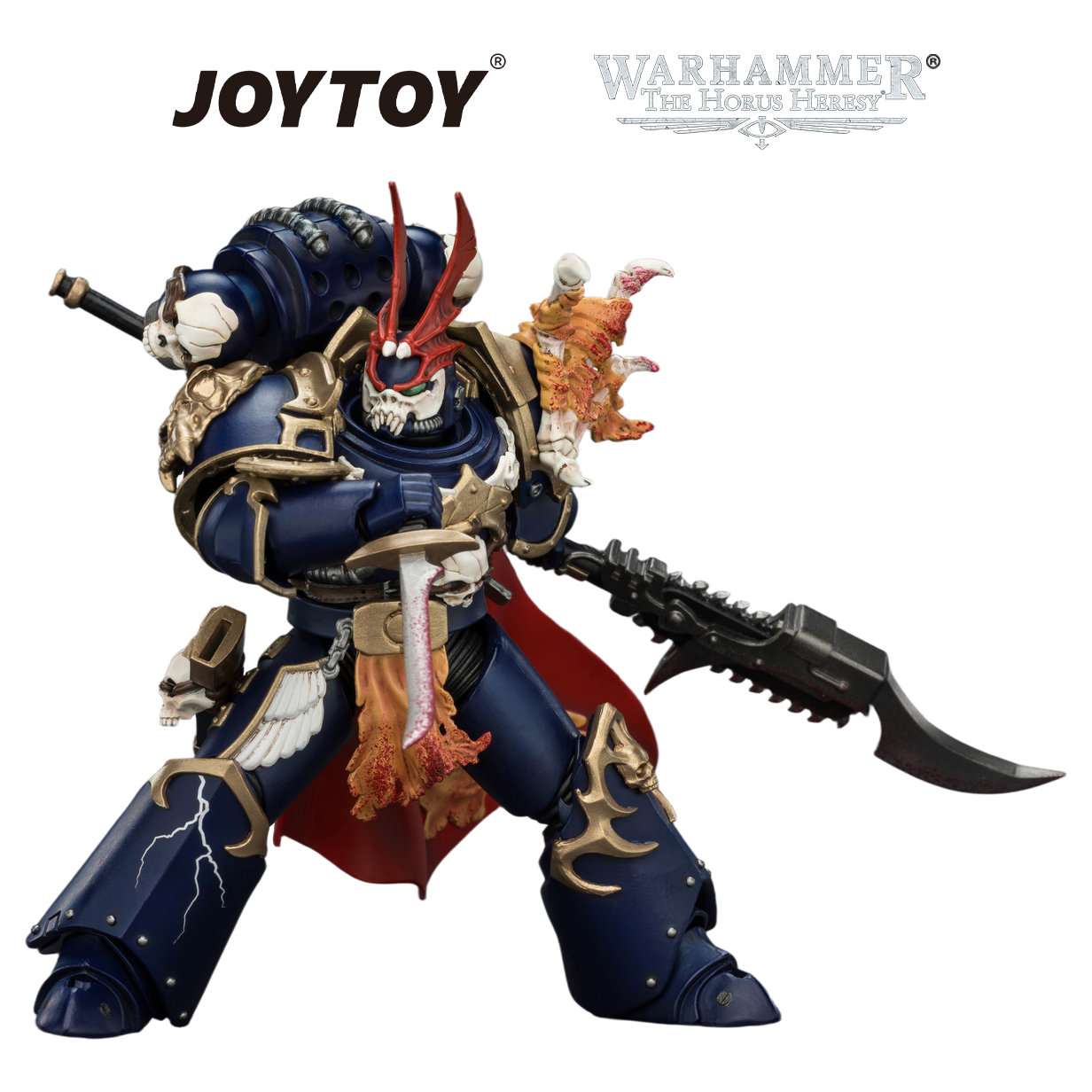 JOYTOY Warhammer The Horus Heresy - Sevatar, First Captain of the Night Lords, The Prince of Crows (1/18 Scale) Preorder