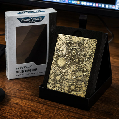 Warhammer 40,000: Sol System Metal Map Preorder