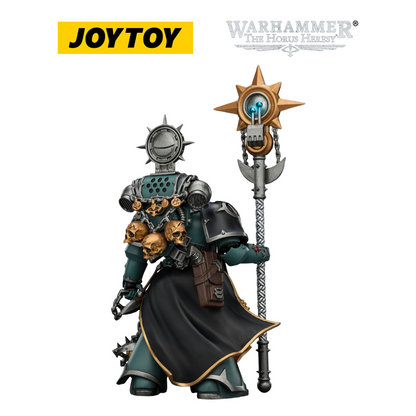 JOYTOY Warhammer The Horus Heresy - Sons of Horus, Dark Emissary Consul with Staff of Dark Authority (1/18 Scale)