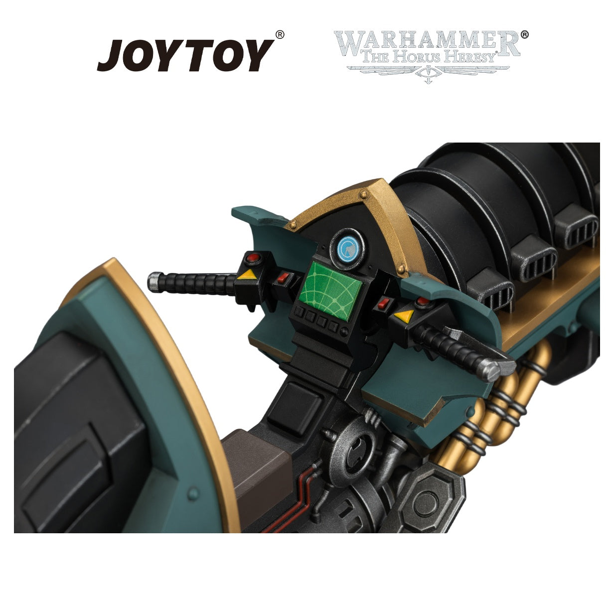 JOYTOY Warhammer The Horus Heresy - Sons of Horus, Legion Scimitar Jetbike with Heavy Bolter (1/18 Scale) Preorder