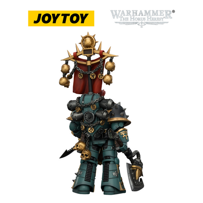 JOYTOY Warhammer The Horus Heresy - Sons of Horus, Vheren Ashurhaddon, Master of the True Sons with the Axe Serpentis (1/18 Scale)