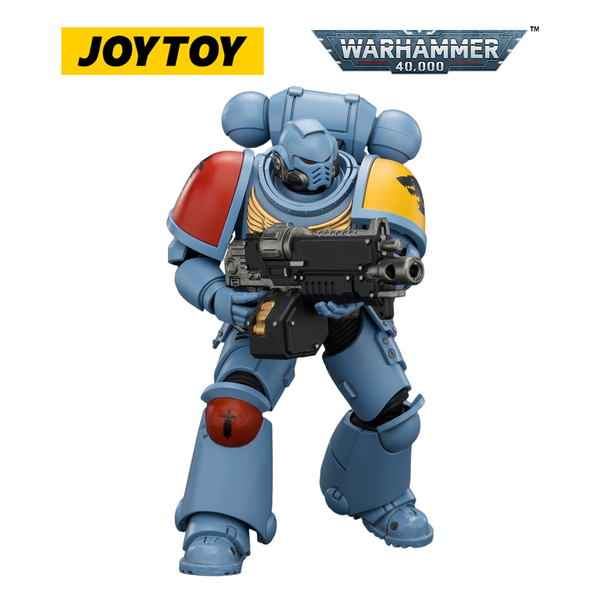 JOYTOY Warhammer 40,000 - Space Wolves, Intercessor (1/18 Scale)
