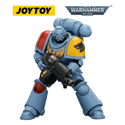 JOYTOY Warhammer 40,000 - Space Wolves, Intercessor (1/18 Scale)