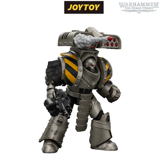JoyToy Warhammer The Horus Heresy Action Figure - Iron Warriors, Tyrant Siege Master Terminator with Rocket Launcher (1/18 Scale) Preorder