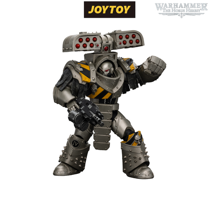 JoyToy Warhammer The Horus Heresy Action Figure - Iron Warriors, Tyrant Siege Terminator with Rocket Launcher (1/18 Scale) Preorder