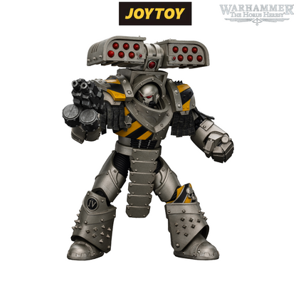 JoyToy Warhammer The Horus Heresy Action Figure - Iron Warriors, Tyrant Siege Terminator with Rocket Launcher (1/18 Scale) Preorder