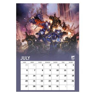 Ultramarines 2025 Calendar