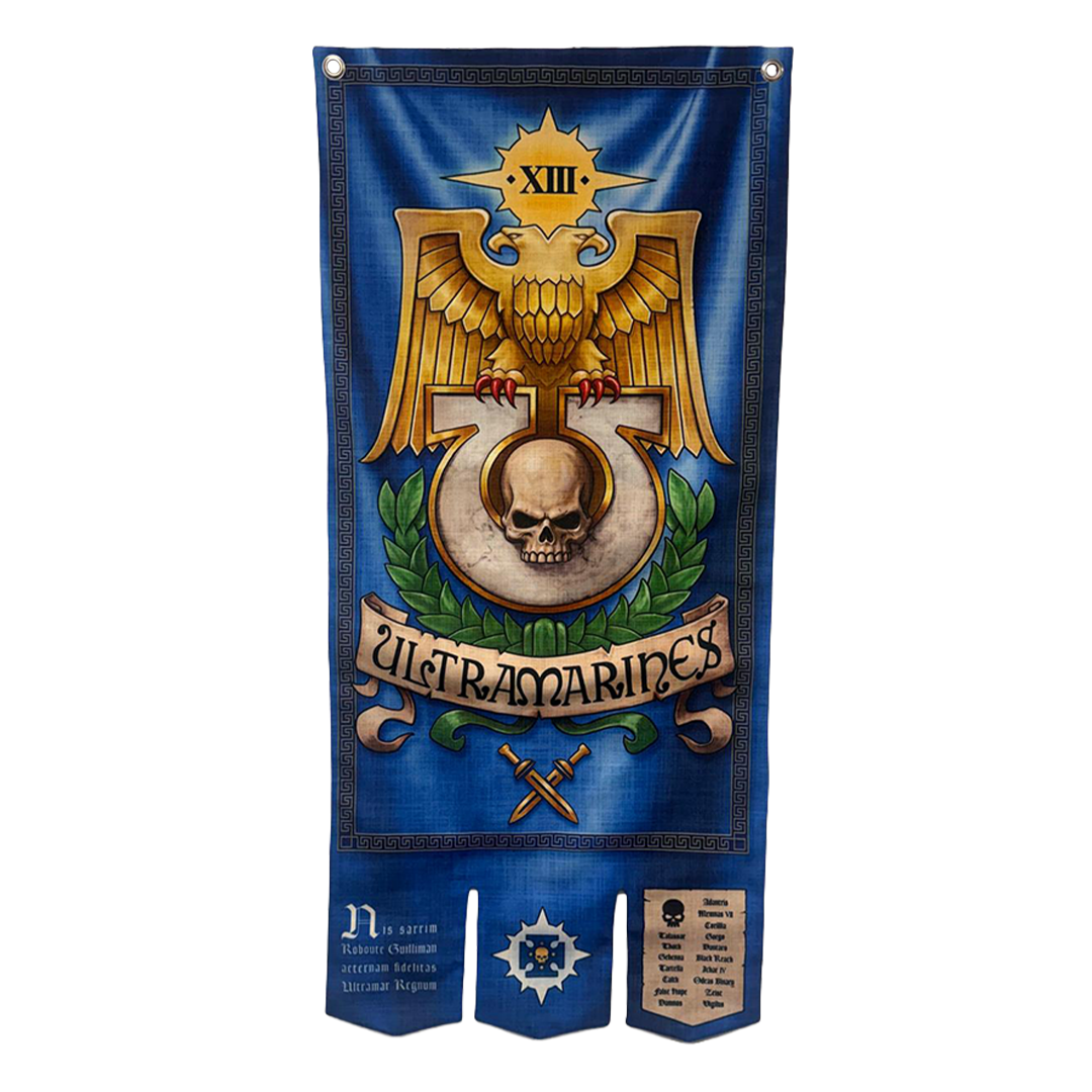 Ultramarines 2nd Company Banner - Preorder