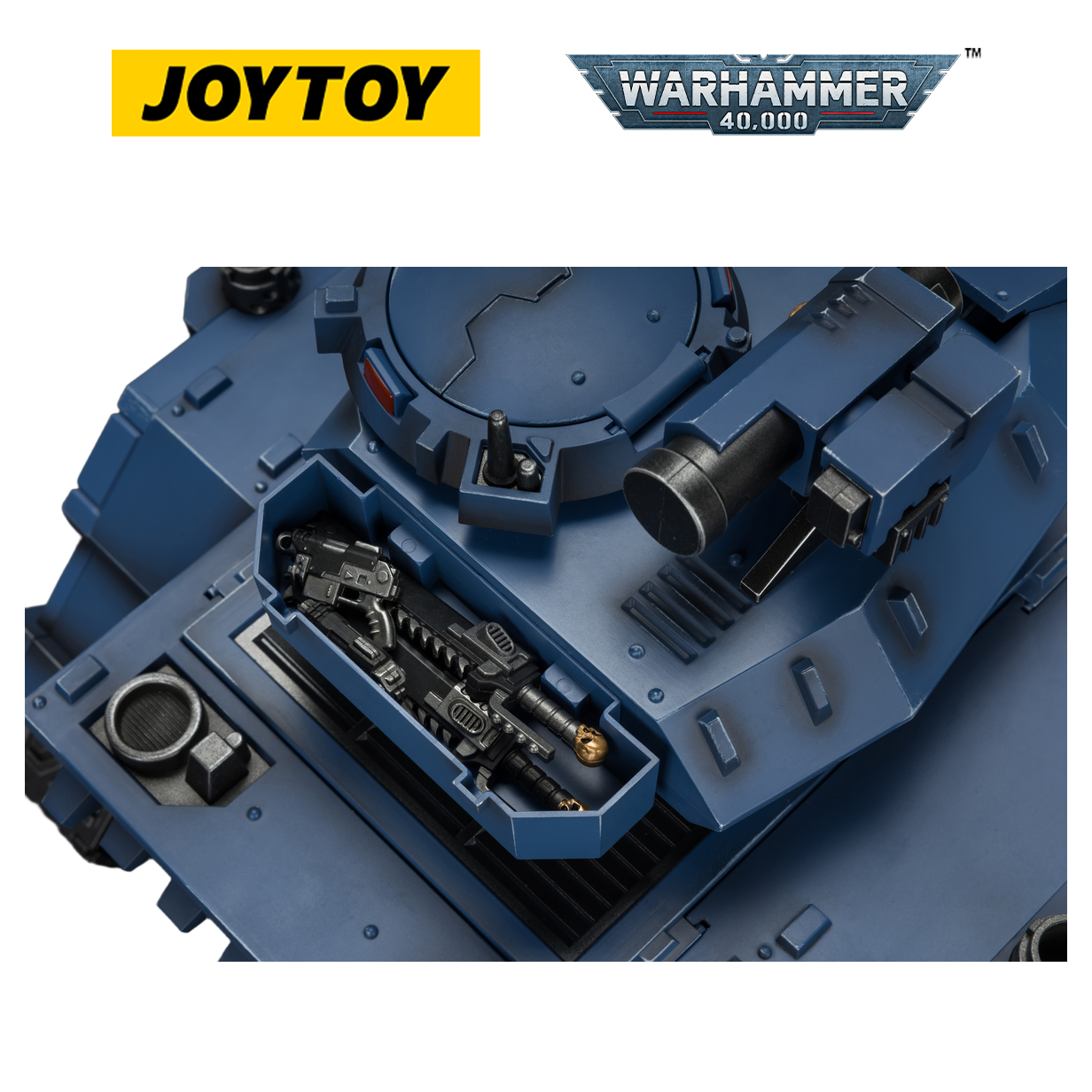 JOYTOY Warhammer 40,000 - Ultramarines Predator Destructor (1/18 Scale) Preorder