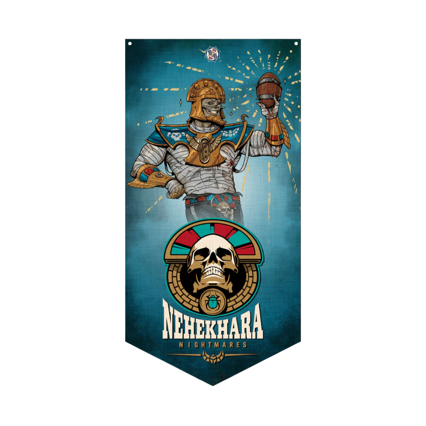 Blood Bowl Nehekhara Nightmares Wall Banner
