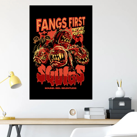 Squigs 'Grindhouse' Poster