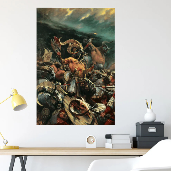 Warhammer The Old World Beastmen Brayherds Poster – Warhammer