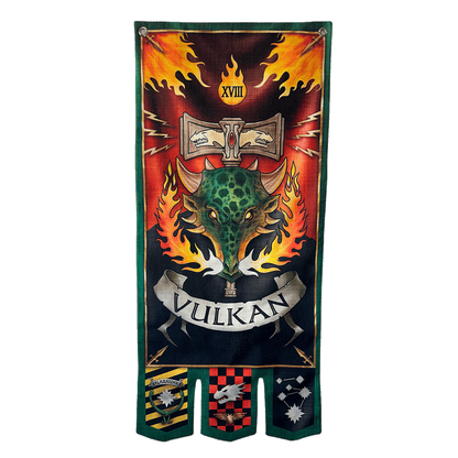 Warhammer 40,000: Salamanders Chapter Banner - Preorder