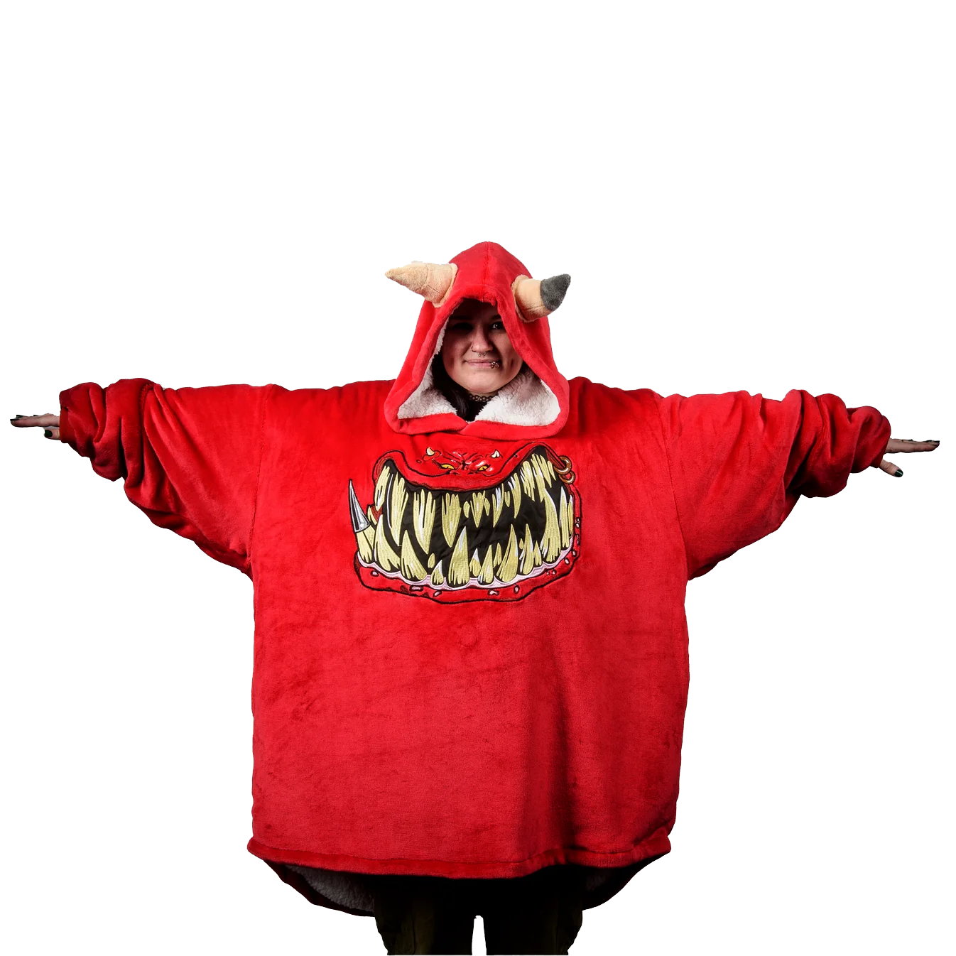 Warhammer 40,000: Red Squig Hooded Blanket