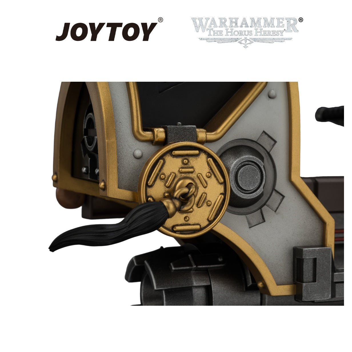 JOYTOY Warhammer The Horus Heresy - White Scars Legion Shamshir Jetbike with Kontos power lance (1/18 Scale) Preorder