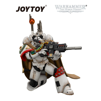 JOYTOY Warhammer The Horus Heresy - White Scars, Legion Vigilator with Nemesis Rifle and Bolt Pistol (1/18 Scale) Preorder