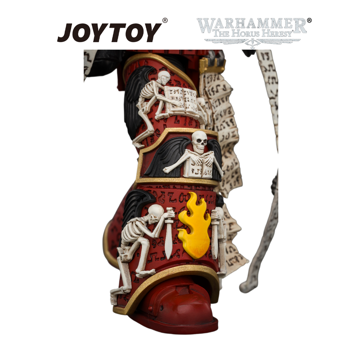 JOYTOY Warhammer The Horus Heresy - Word Bearers, Erebus, the Dark Apostle with Crux Malifica and Plasma Pistol (1/18 Scale) Preorder