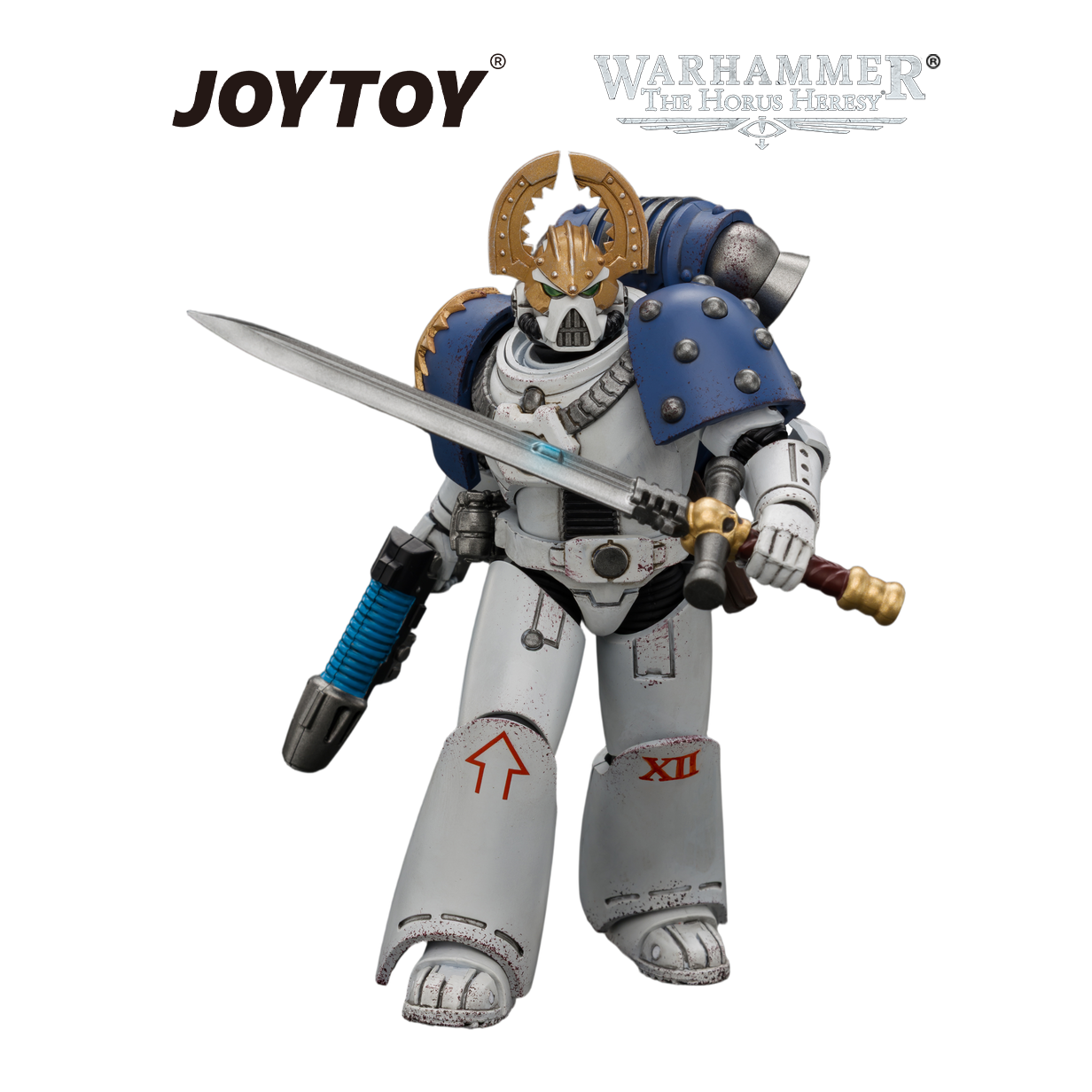 JOYTOY Warhammer The Horus Heresy - World Eaters, MKVI Tactical Sergeant with Plasma Pistol and Power Sword (1/18 Scale) Preorder