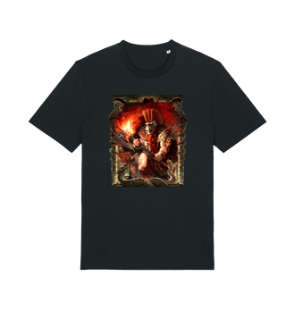 Black Printed T-shirt