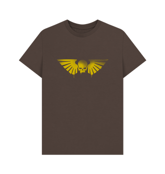 Chocolate Astra Militarum Graffiti Insignia T Shirt