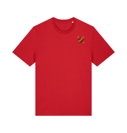 Red Printed T-shirt Front
