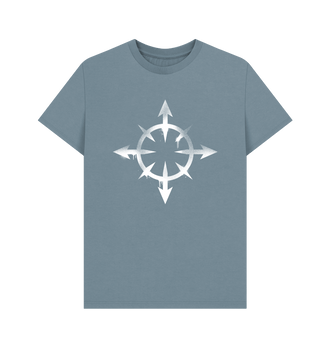 Stone Blue Chaos Daemons Graffiti Insignia T Shirt