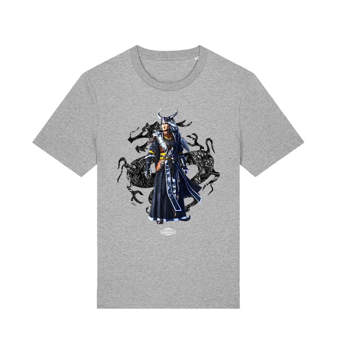 Heather Grey Printed T-shirt