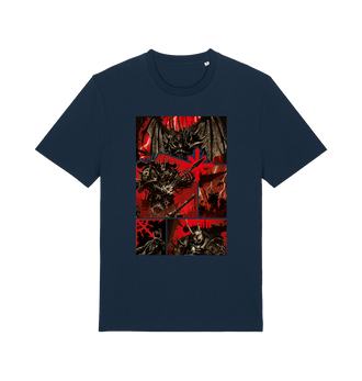 French Navy Printed T-shirt