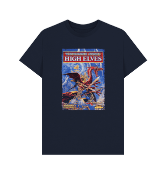 Navy Blue Warhammer Fantasy Battle 4th Edition - Warhammer Armies: High Elves T Shirt