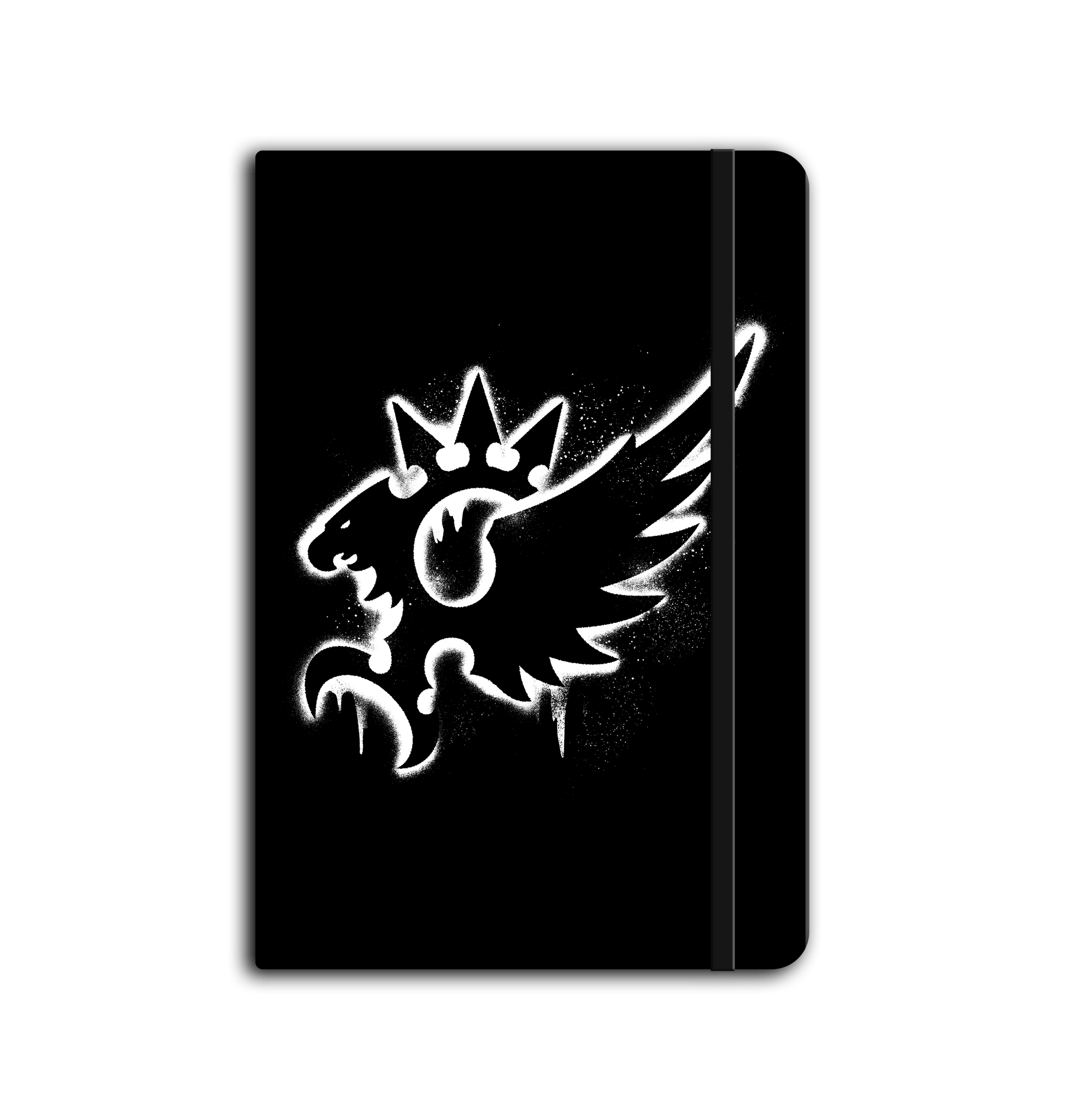 Black Notebook Front