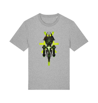 Heather Grey Premium Necrons Silent King Icon Design T Shirt