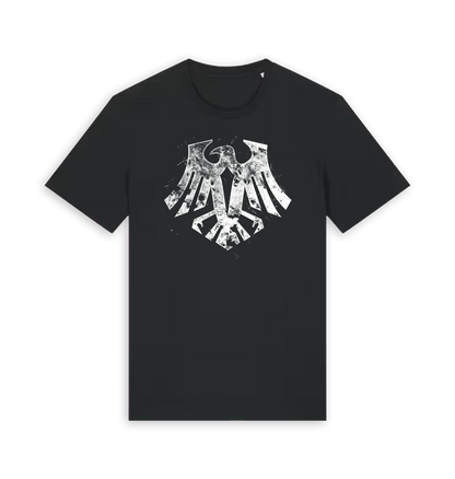 Black Printed T-shirt Front