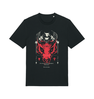 Black Printed T-shirt