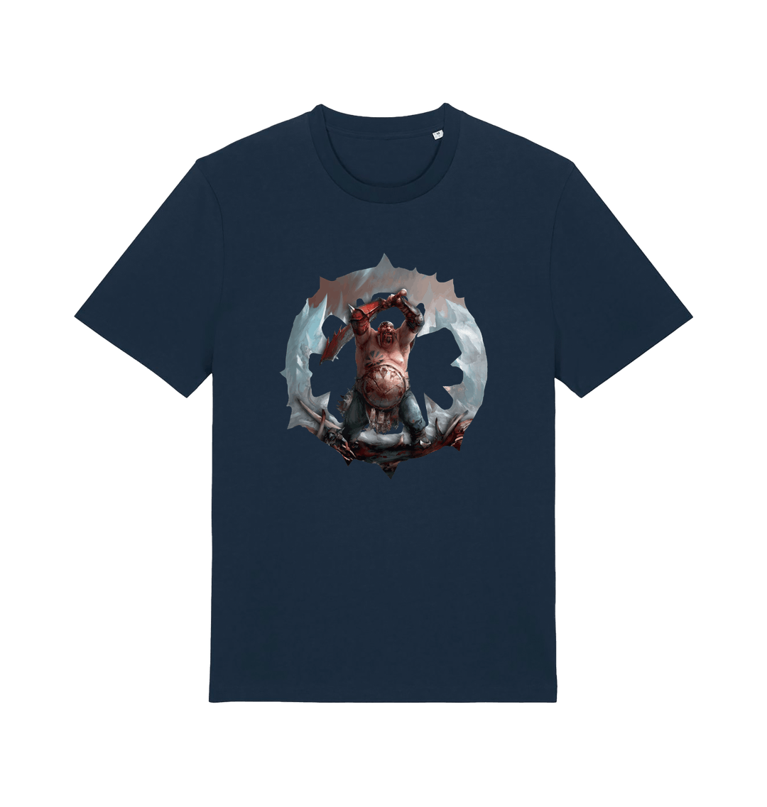 French Navy Printed T-shirt