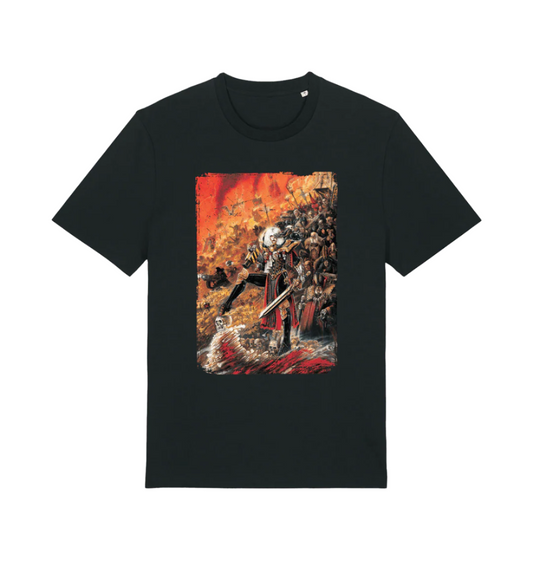 Black Printed T-shirt