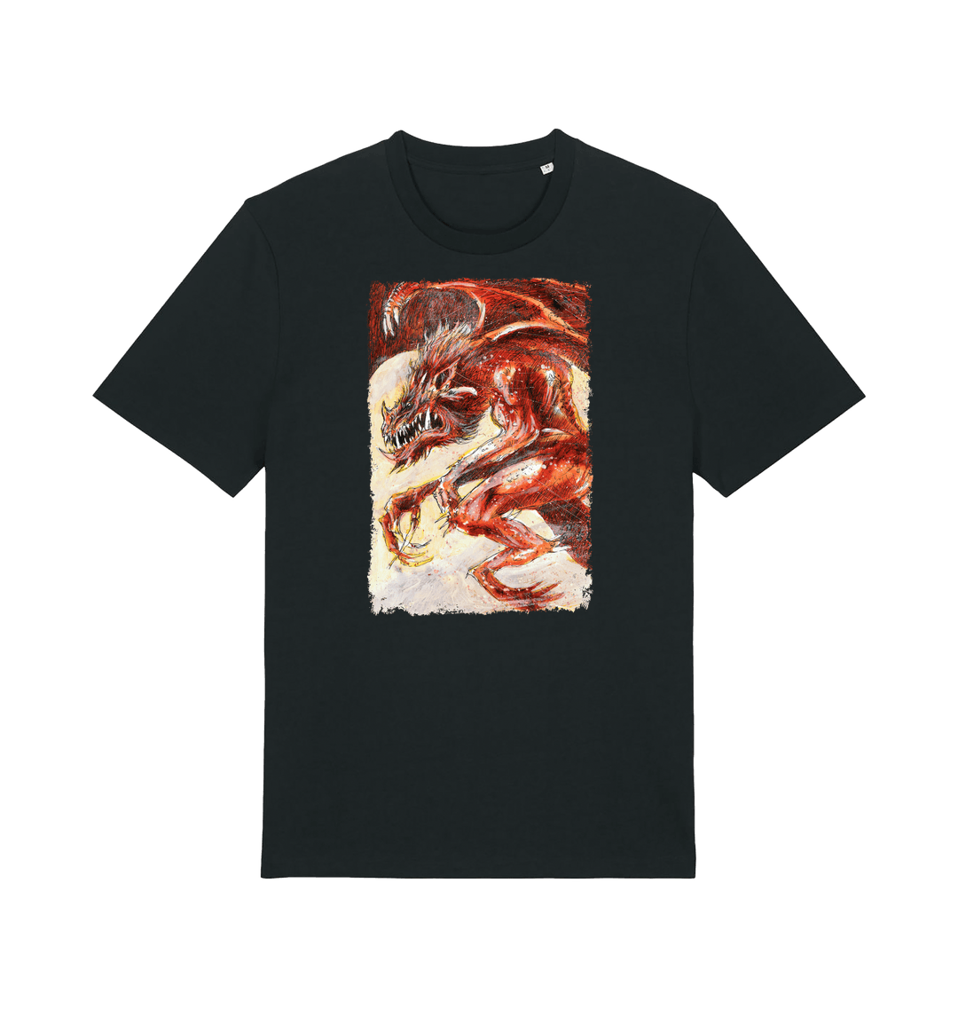 Black Printed T-shirt