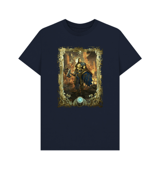 Navy Blue Stormcast Eternals Broken Shield Liberator T Shirt