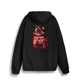 Black Printed Sweater