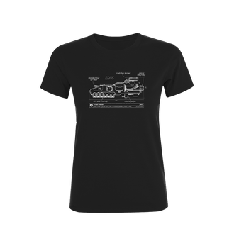 Black Ultramarines Storm Speeder Fitted T Shirt