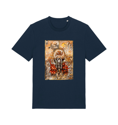 French Navy Printed T-shirt