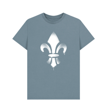 Stone Blue Adepta Sororitas Graffiti Insignia T Shirt