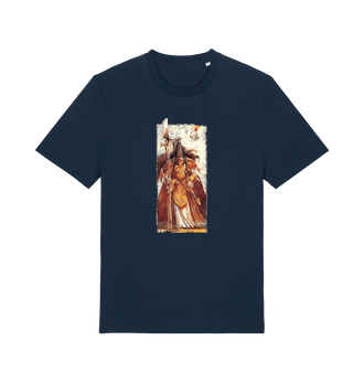 French Navy Printed T-shirt