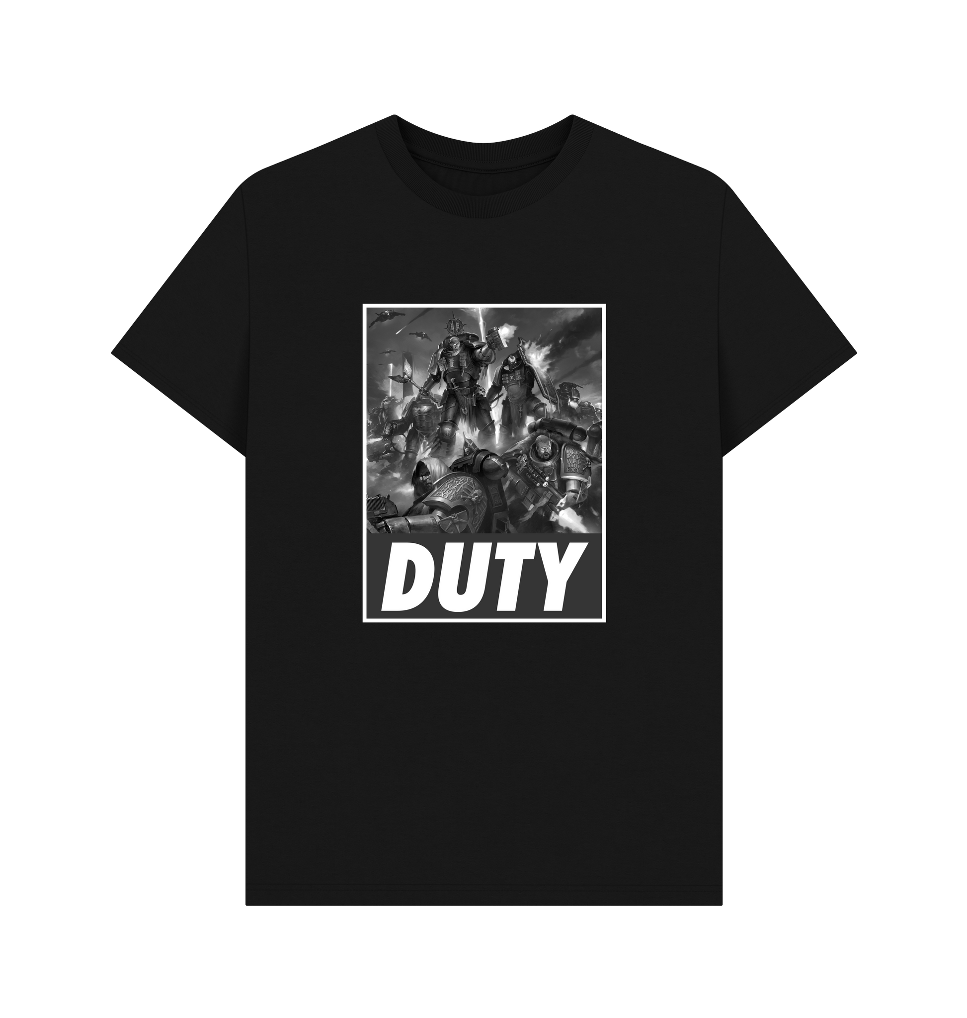 Black Deathwatch Duty T Shirt