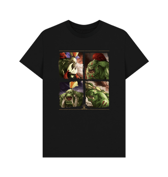 Black Orruk Warclans Bonesplitterz Clans T Shirt