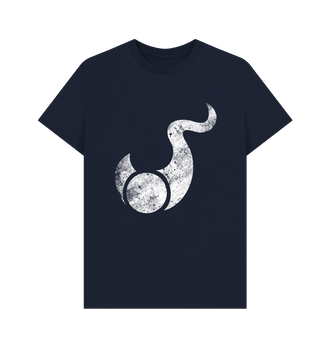 Navy Blue Tzeentch Battleworn Insignia T Shirt