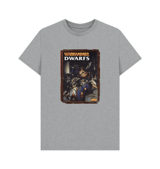 Athletic Grey Warhammer Fantasy Battle 6th Edition - Dwarfs T Shirt