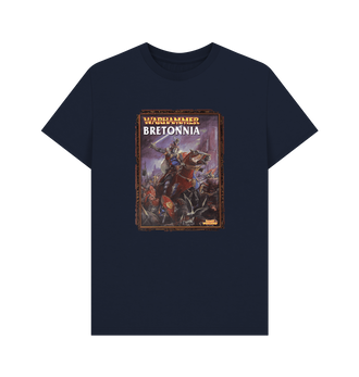 Navy Blue Warhammer Fantasy Battle 6th Edition - Bretonnia T Shirt