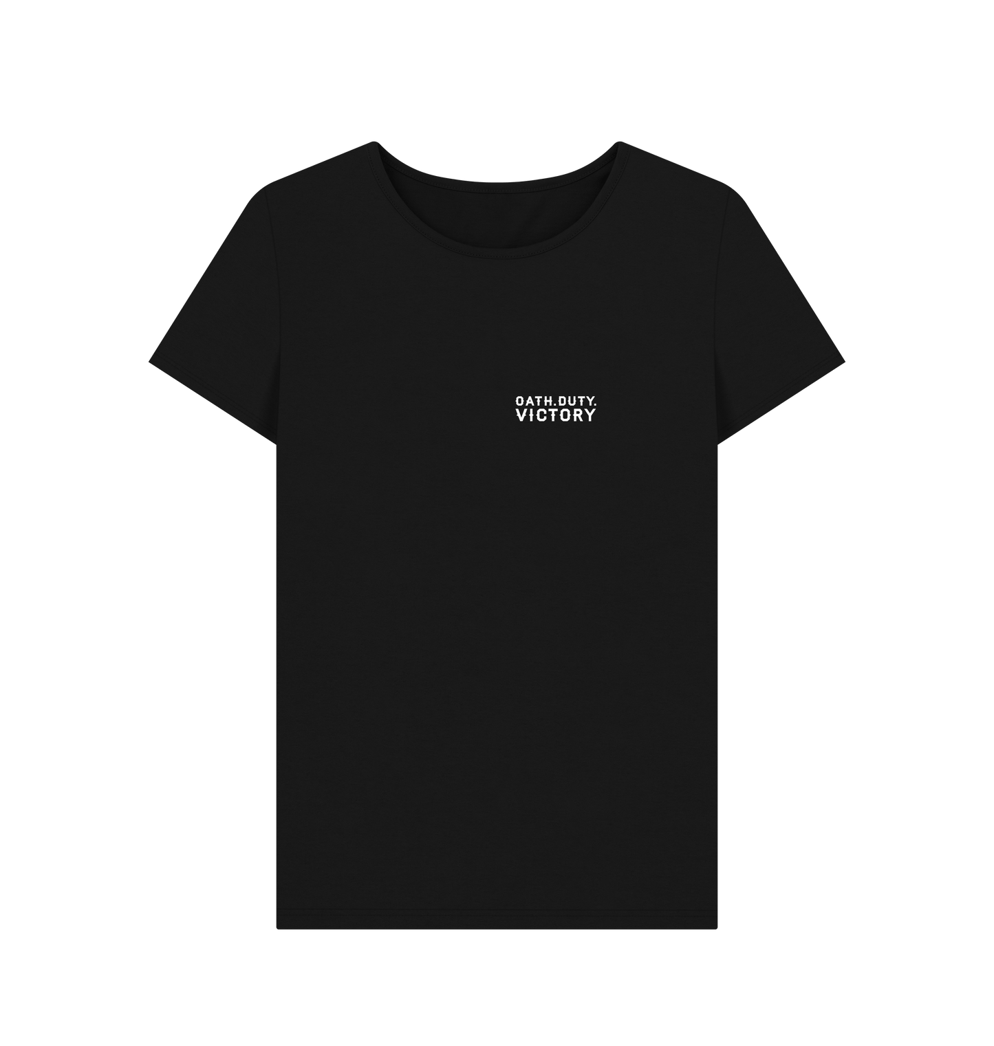 Black Deathwatch Victory Fitted T Shirt