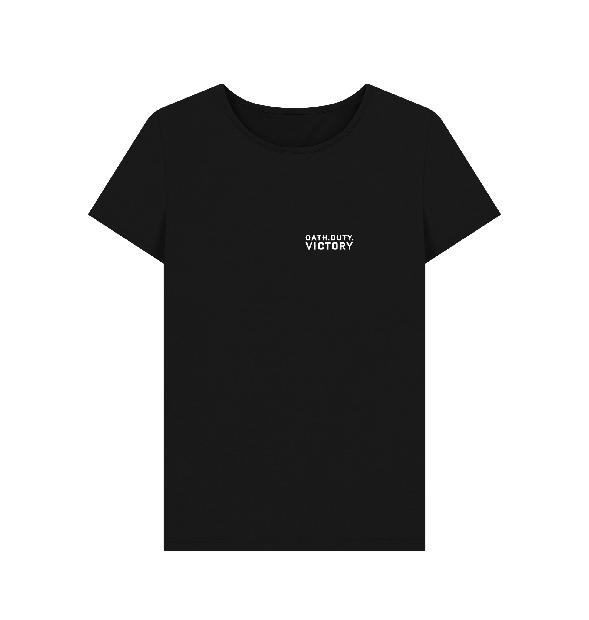 Black Deathwatch Victory Fitted T Shirt